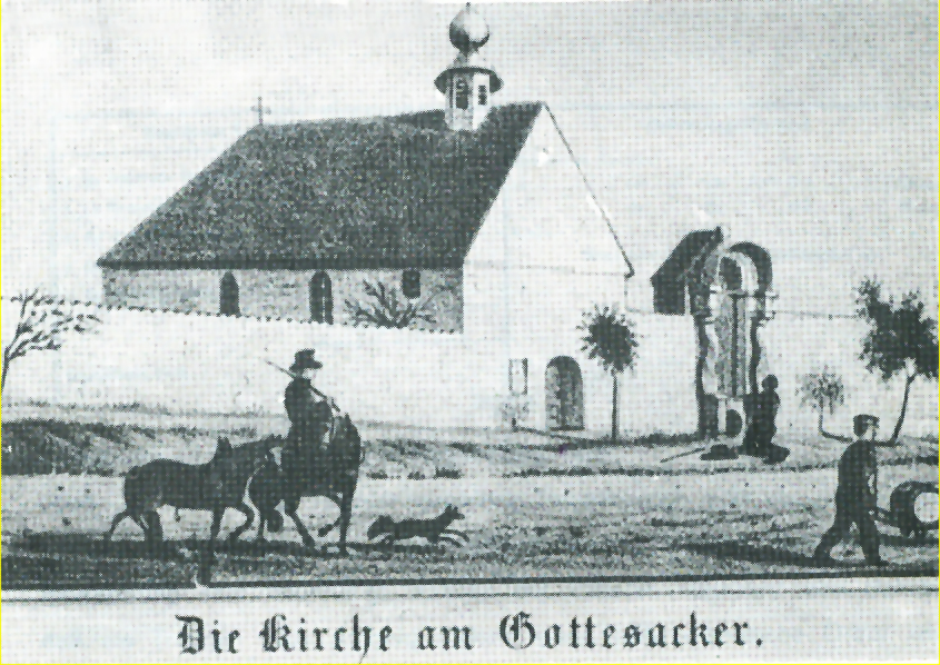 Friedhofskirche altes Bild