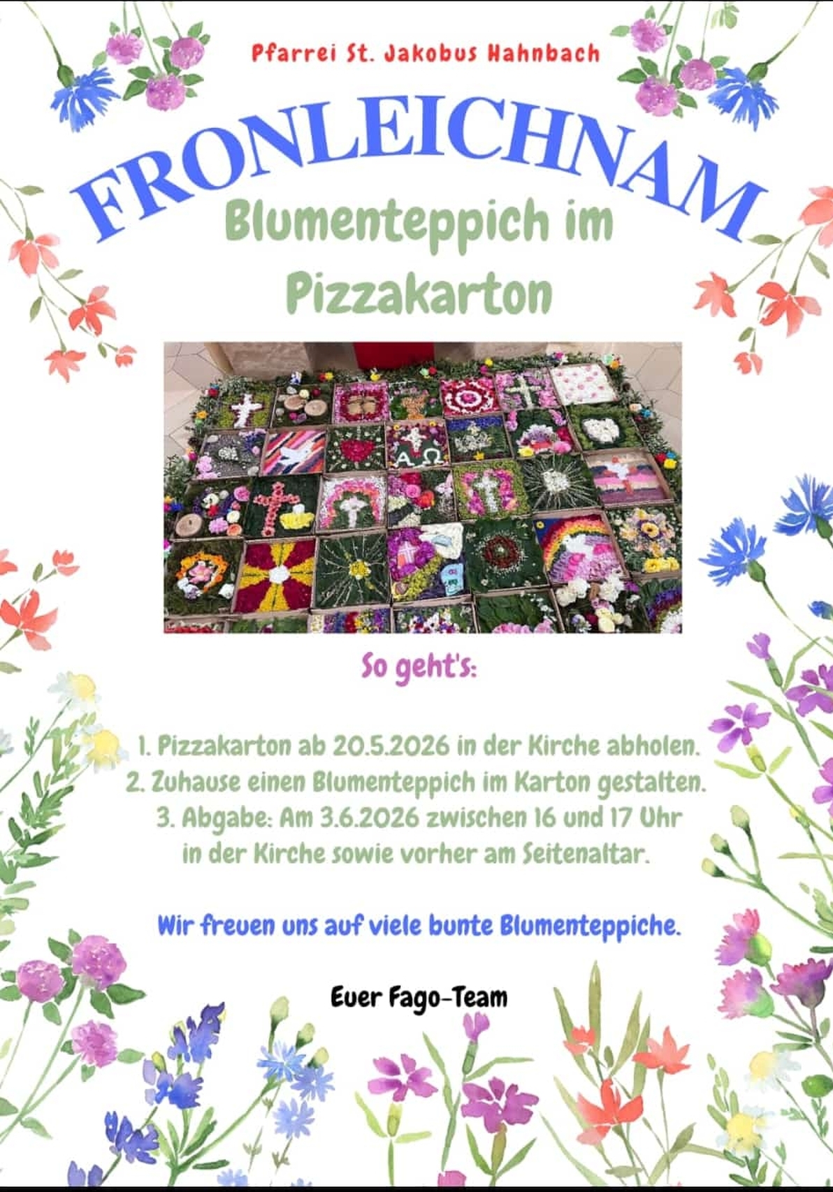 20260522 Blumenteppich im Pizzakarton